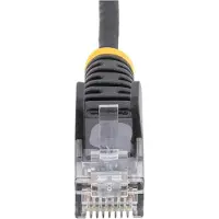 StarTech.com Cordon de brassage CAT6 - STARTECH - 2M - Noir - 28 AWG - Fil de cuivre LSZH