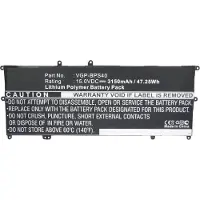 CoreParts Batterie d'ordinateur portable pour Sony (1 Cellule, 3150 mAh), Batterie pour notebook, Noir