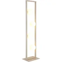 Globo Lampadaire de conception Nanda brun sable