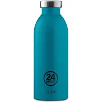 24Bottles Gourdes '500 ml' pétrole / noir / argent