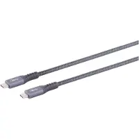 S-Conn S/CONN maximum connectivity Câble de connexion USB-C--Câble USB type-C mâle vers type C mâle, 4.0 Gen 3x2, PRO, 1m (13-67020)