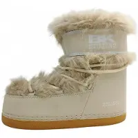 British knights Baskets British Knights pour femmes, bottes d'hiver, couleur beige, style décontracté