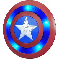 Marvel Bouclier de Captain America, Avengers, Marvel, pour enfant, à partir de 5 ans, jusqu'à 99 ans, super-héros, en acrylonitrile butadiène styrène (ABS), métal, polypropylène (PP), fabriqué au Vietnam