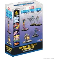 Atomic Mass Games Marvel Crisis Protocol : Extension "Télépathes et télékinésiques hors du commun" - Jeu de figurines - Contient des instructions en anglais, espagnol et français