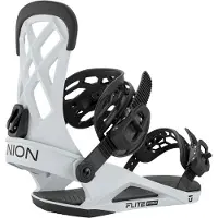 Union - Fixations de snowboard - Flite Pro Grey - Taille 41-43 - Gris