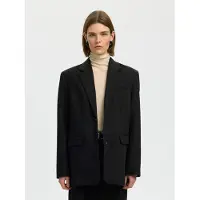 Selected Oversize Blazer Femme Le noir 44