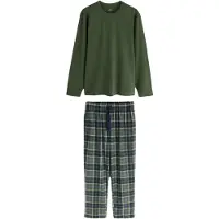 Next Pyjama long beige / bleu / marine / vert