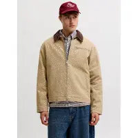 Jack & Jones Veste mi-saison 'JORChamberi' cappuccino / brun foncé