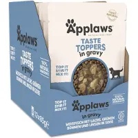 Applaws Nourriture Humide Pour Chiens Saumon Haricots Topper 12x85g