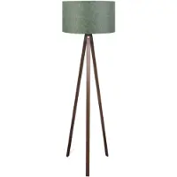 Opviq , AYD - 2211, Lampadaires, vert, MDF, 38 x 38 x 140 cm