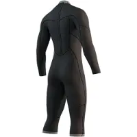 Mystic Shorty à Manches Longues Avec Fermeture éclair Au Dos Brand Flatlock 3/2mm