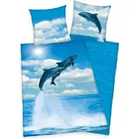 Herding Literie dauphins (140 x 200 cm, 70 x 90 cm)