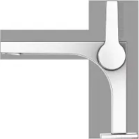 Keuco Mitigeur de lavabo Edition 11 51104010100 chromé sans garniture de vidage