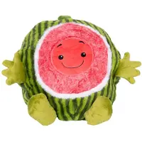 Noxxiez HW753 Watermelon - Oreiller chaud en peluche 3 en 1