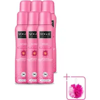 Vogue 6 déodorants Adore Parfum pour femmes - 150 ml - Pack économique - 6 pièces