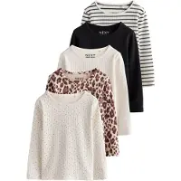 Next T-Shirt beige / marron / noir / blanc