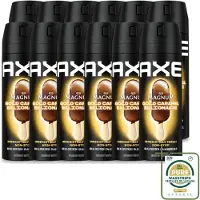 Axe 12 sprays corporels Magnum Gold Caramel Billionaire, 150 ml - Pack de 12