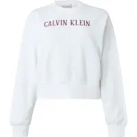Calvin Klein Jeans Sweat-shirt rouge / blanc