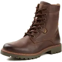 Camel active Bottines à lacets marron
