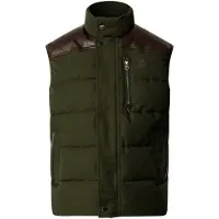 Hackett London pour homme. HM4000236 Gilet Country vert (L), Casuel, Coton