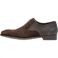 Floris van Bommel Chaussure à lacets 'De Stapper 39' brun foncé