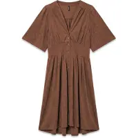 Vero Moda Robe 'VILJA' marron