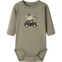 Name it Barboteuse / body 'NBMOSMAR' beige / olive / blanc