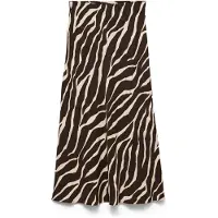 Vero moda Jupe 'VMMADDIE' crème / chocolat