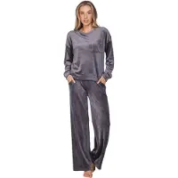 Rebelle Pyjama 'Grey Harmony' gris foncé