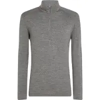 Icebreaker - Première couche en laine de mérinos - M Merino 260 Oasis LS Half Zip Gritstone Heather en Laine - Taille XL - Gris