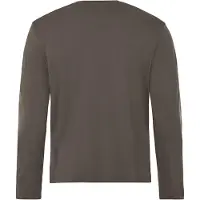 Vaude Essential Wool Long Sleeve T-shirt Gris L Homme