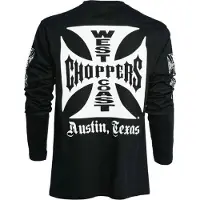 West Coast Choppers Og Cross Sweatshirt Noir 2XL Homme