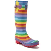 Evercreatures Bottes de Pluie Evercreatures Arc-en-Ciel-Taille 41