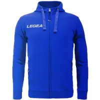 Legea Polaire de sport Sarajevo Junior à fermeture éclair intégrale, couleur bleu ciel, idéale pour l'entraînement de course