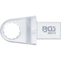 Bgs Clé polygonale à douille 15 mm logement 14 x 18 - 6903-15