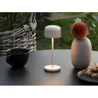 Konstsmide Lampe de table rechargeable Lille mini couleur sable