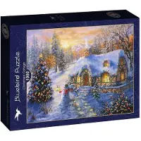 Bluebird Puzzle Puzzle Christmas Cottage - 1000 pièces
