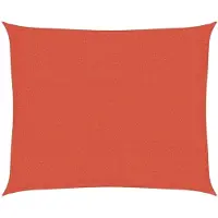 vidaXL Voile d'ombrage 160 g/m² Terre cuite 2,5x3 m PEHD