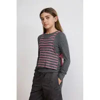 Desigual T-Shirt gris foncé / rose