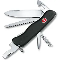 Victorinox Couteau Suisse de poche 0.8363.3 - Noir - Acier - Multisport