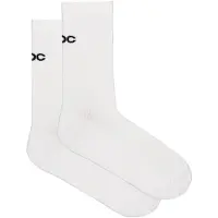 POC Unisexe, Chaussettes de sport, Motion MTB Socks (L), Noir, Blanc