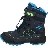 Lico Bottes 'Sundsvall' marine / aqua / citron vert