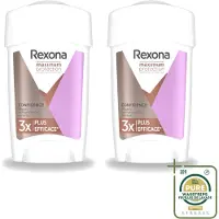 Rexona 2 déodorants roll-on Women Maximum Protection Confidence, 45 ml chacun - Pack de 2