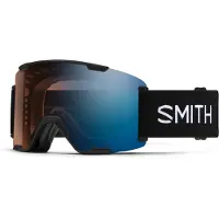Smith - Masque de ski/snowboard photochromique - Stash XL Black/Chromapop Pro Photochromic Blue Mirror - Noir