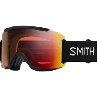 Smith - Masque de ski/snowboard photochromique - Squad Black/Chromapop Pro Photochromic Red Mirror - Noir