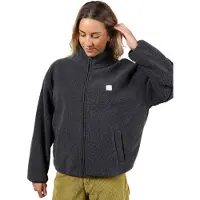 Oxbow - Polaire zippée en sherpa - Warpedflo Fleece W Caviar - Taille S - Gris