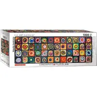 Eurographics Puzzle Wassily Kandinsky - Color Square - 1000 pièces