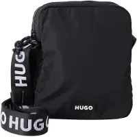 HUGO BOSS Sac à bandoulière 'Codes' noir / blanc