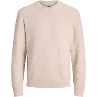Jack & jones Pull-over blanc cassé