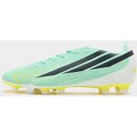 Adidas Chaussure de foot 'F50 Hyperfast Club' jaune foncé / vert clair / noir / blanc